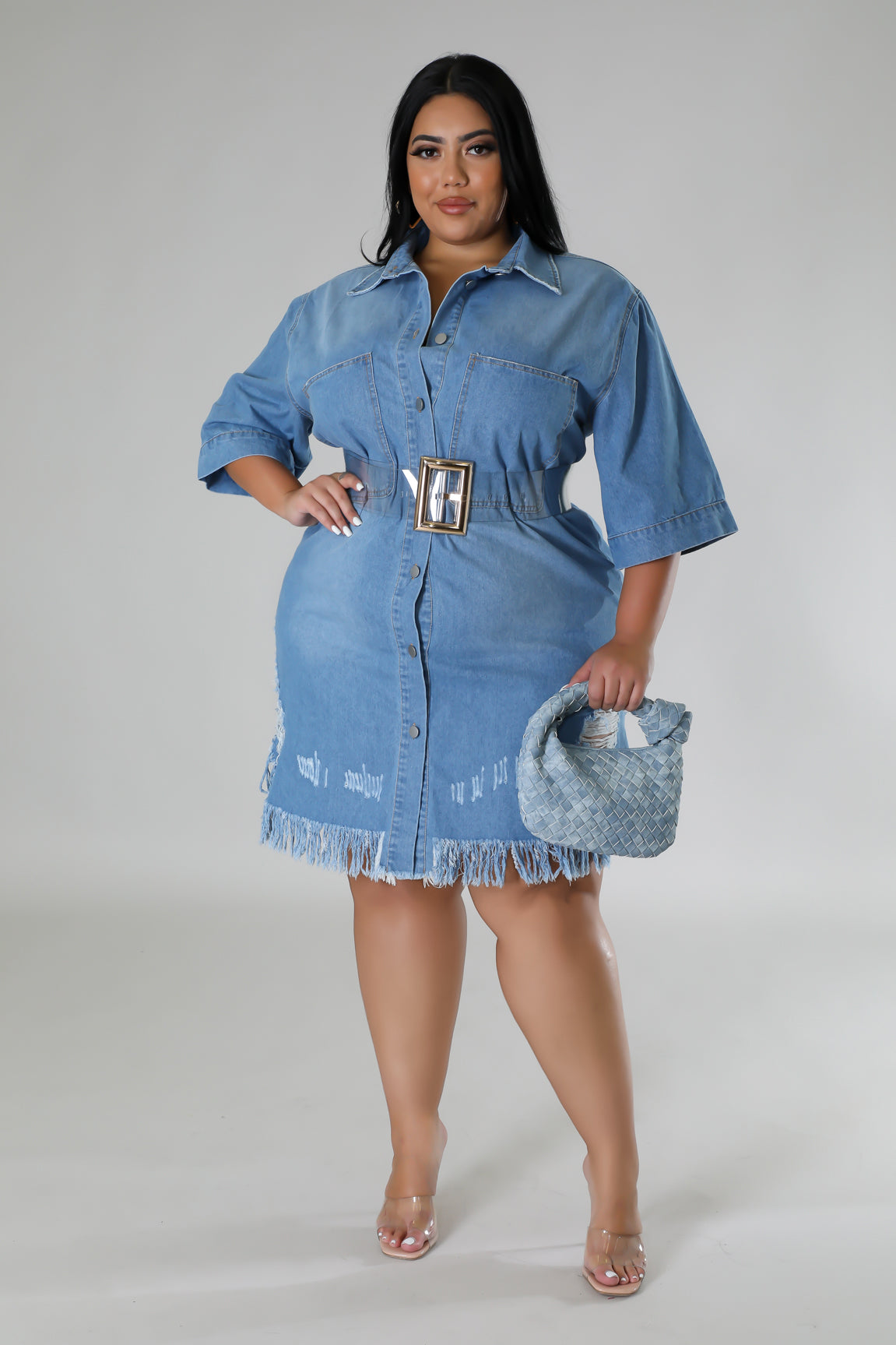 Denim shirt dress hot sale size 20