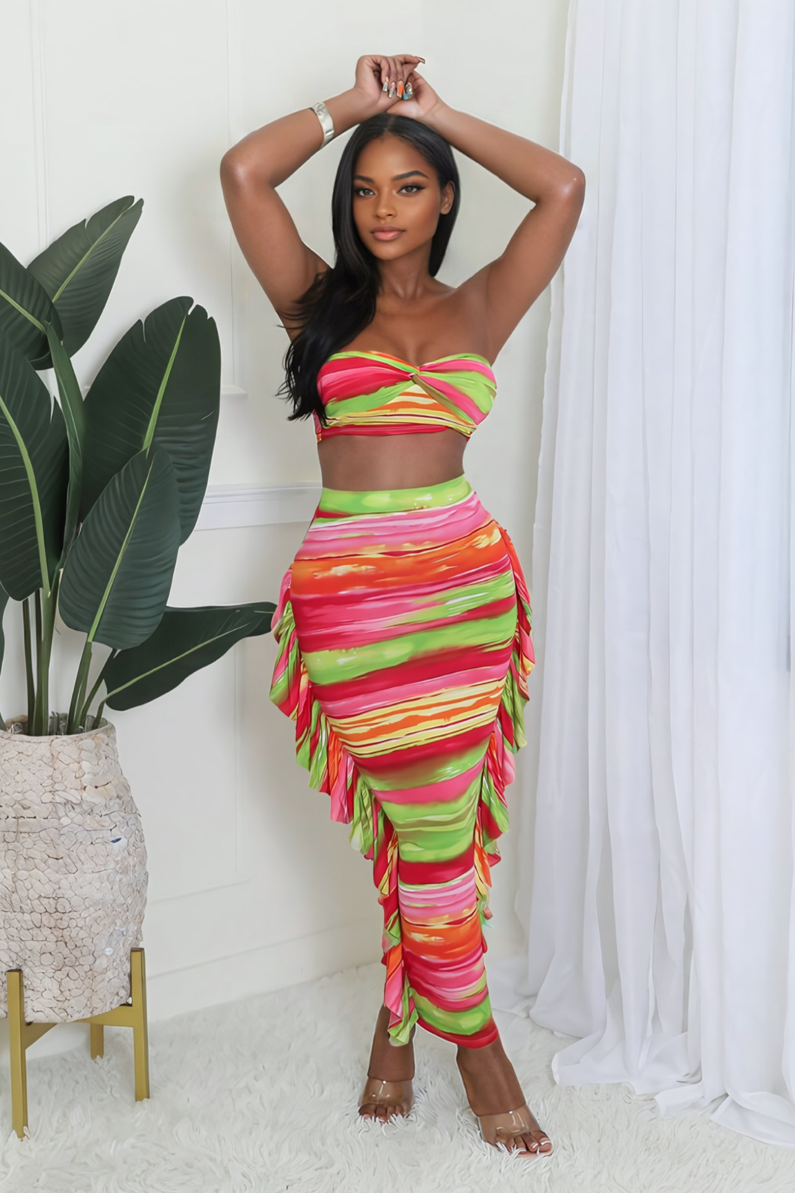 Havana Heat Skirt Set