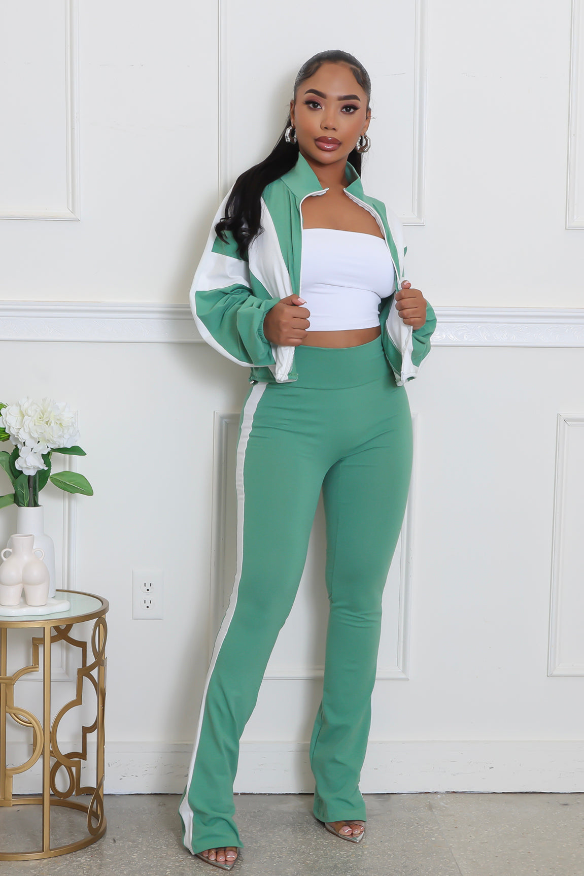 Running Late Pant Set