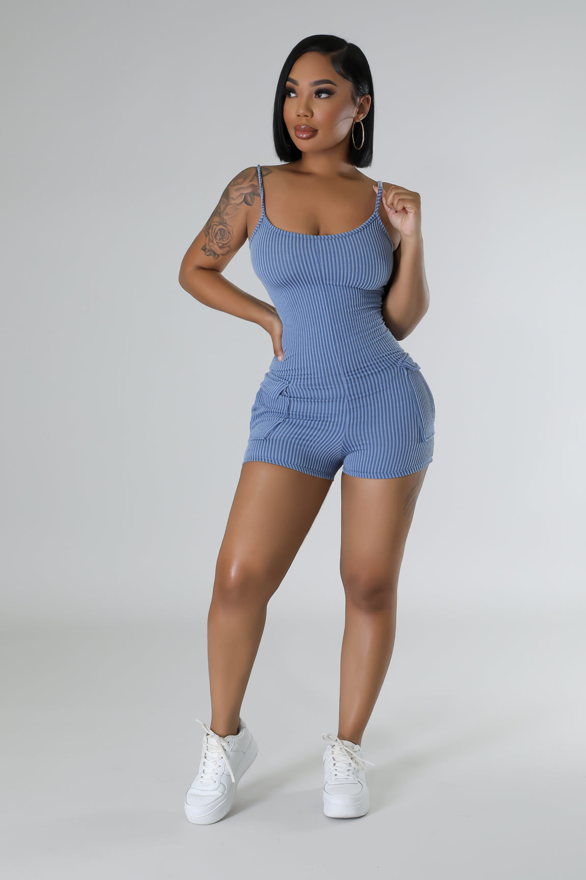 2pc Love Kills Romper Set