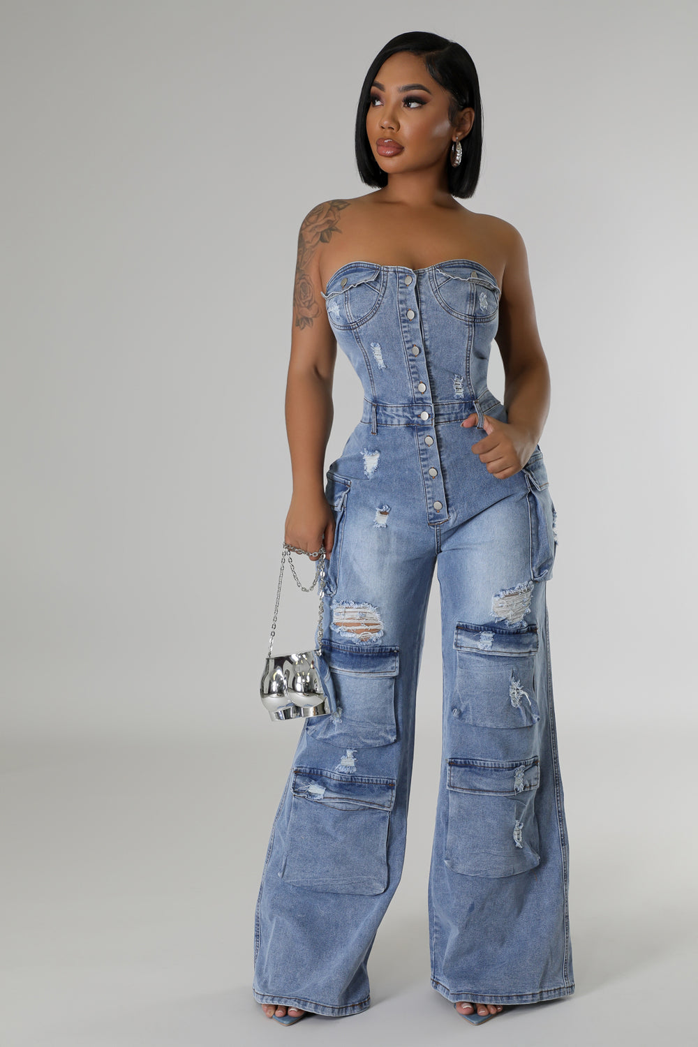 Denim Jumpsuit GitiOnline