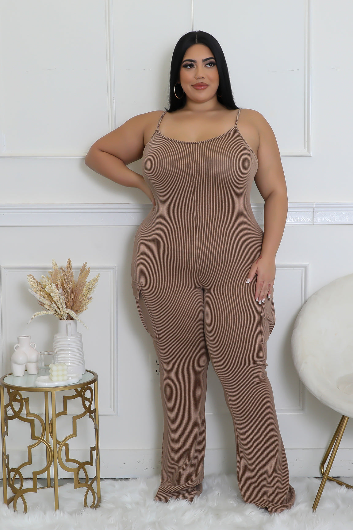 2pc No Show Jumpsuit Set