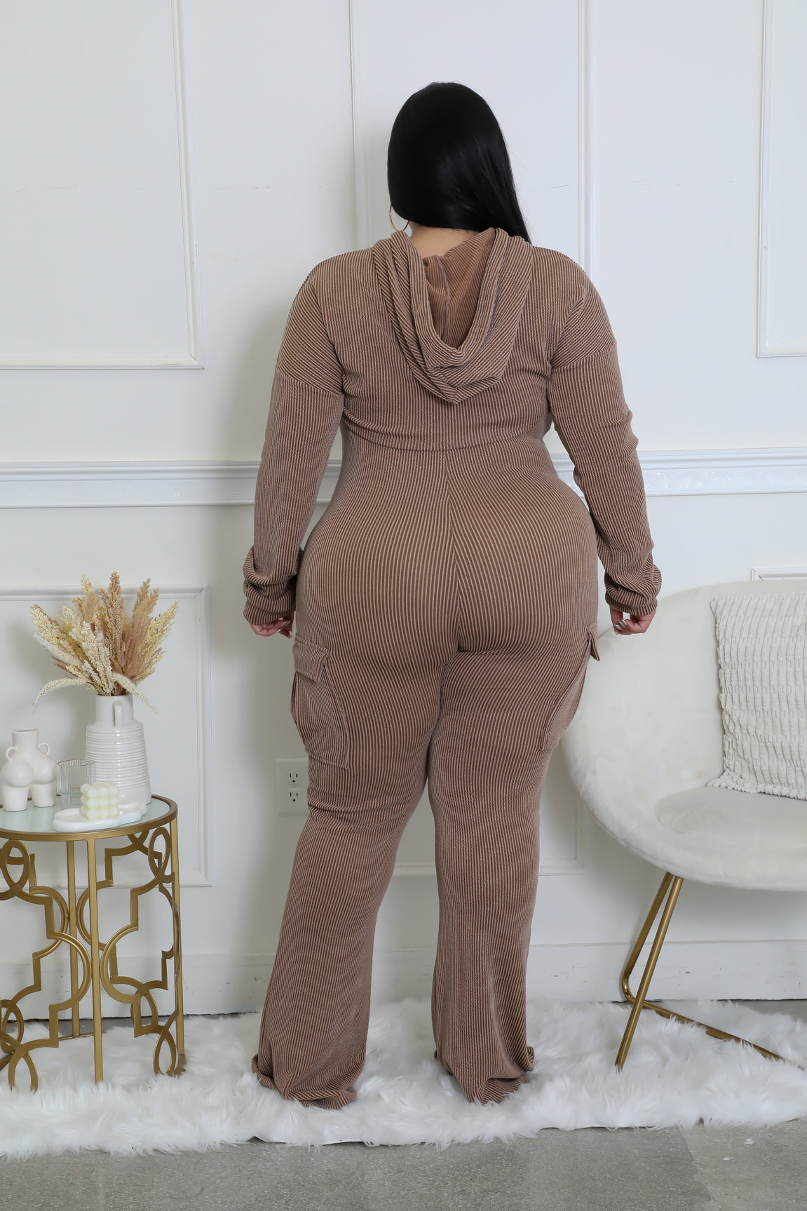 2pc No Show Jumpsuit Set