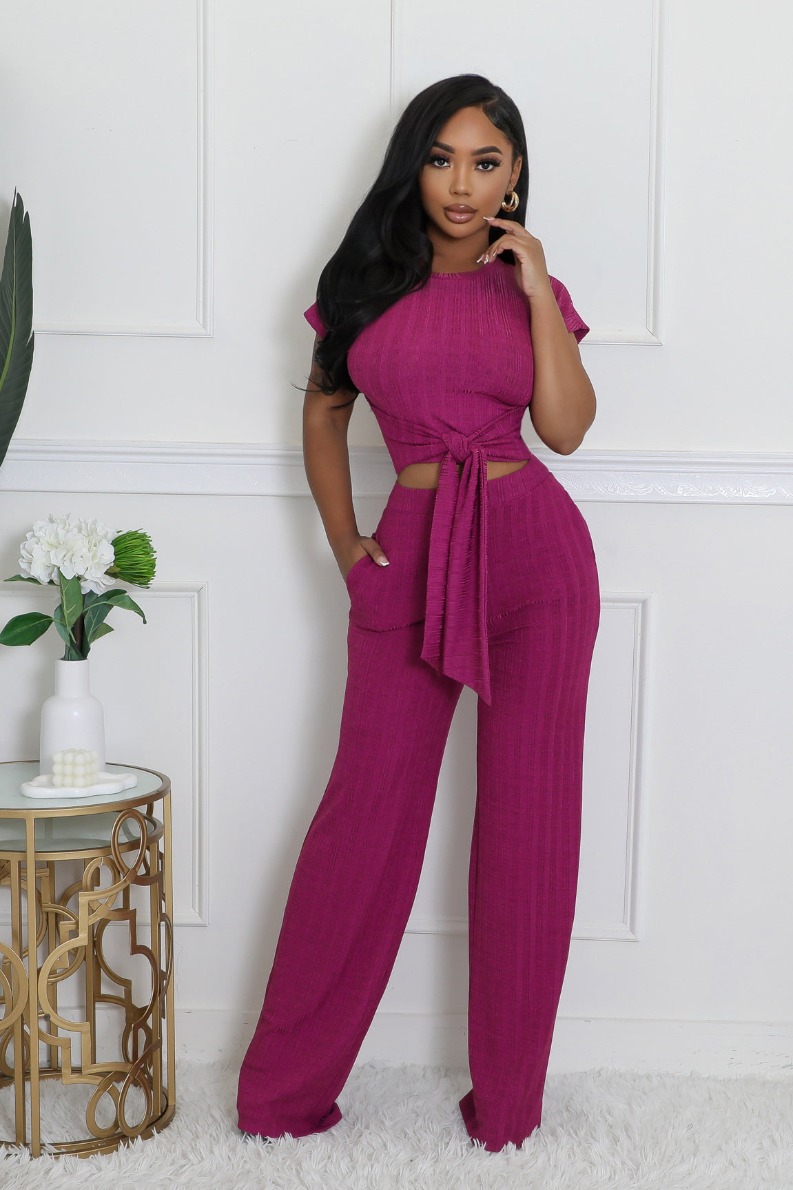 Lay Back Pant Set