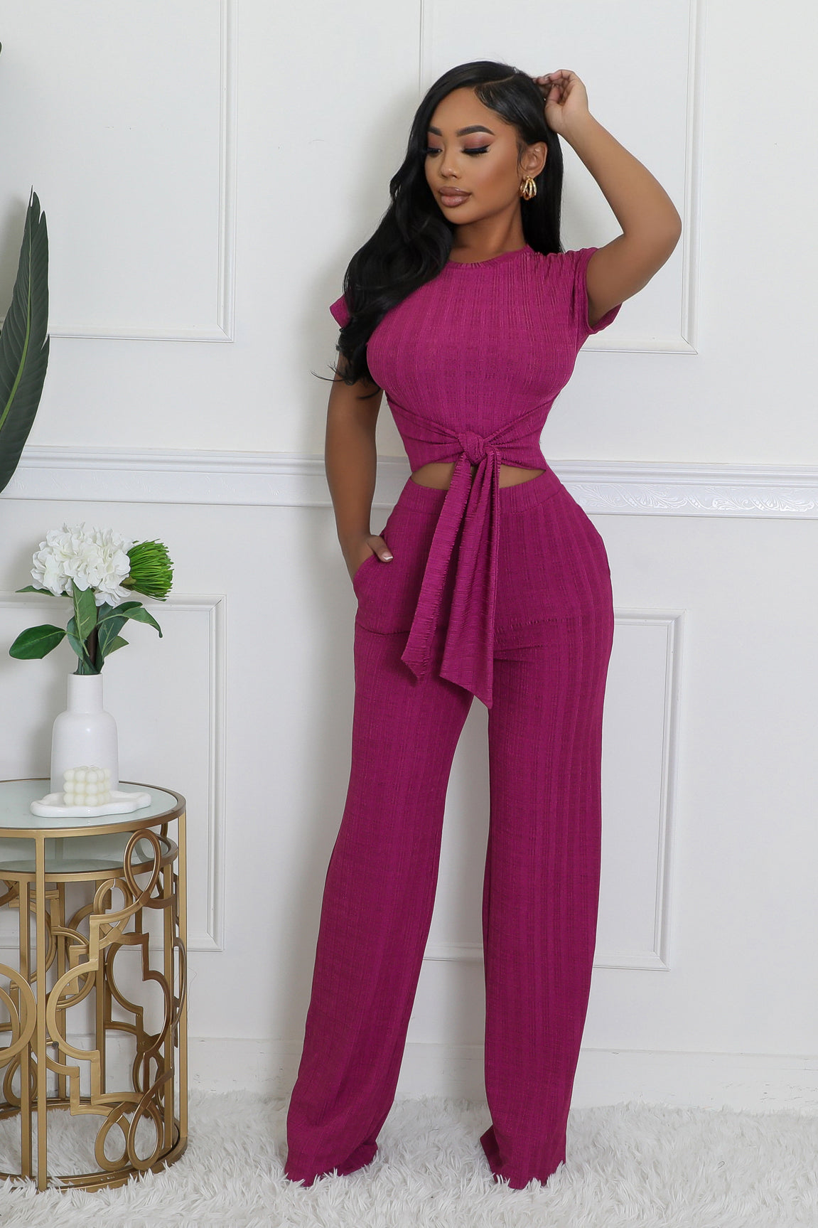 Lay Back Pant Set