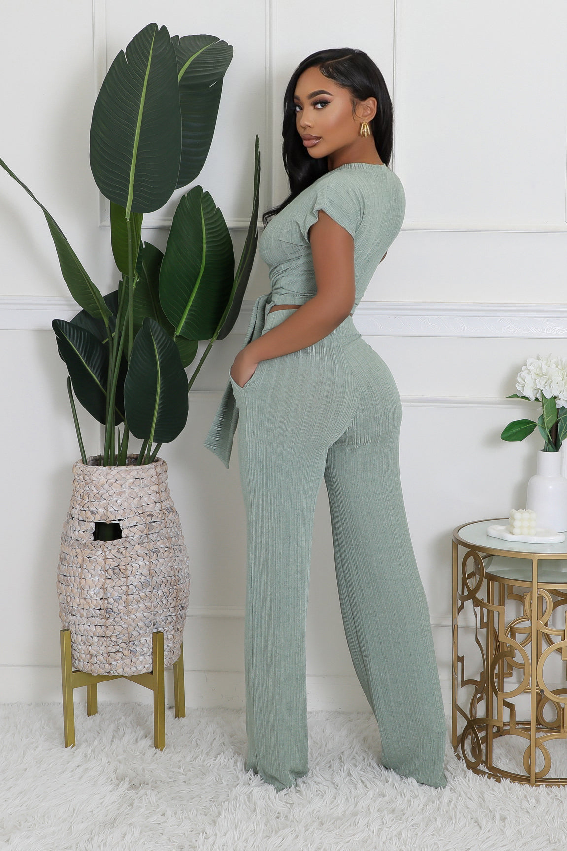 Lay Back Pant Set