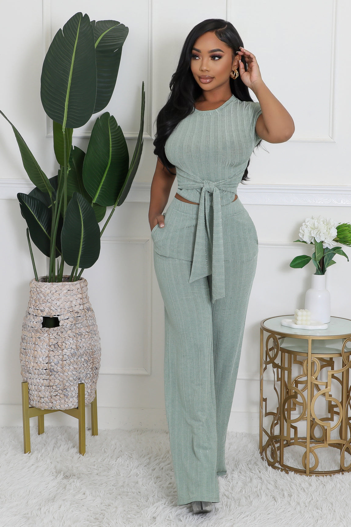 Lay Back Pant Set