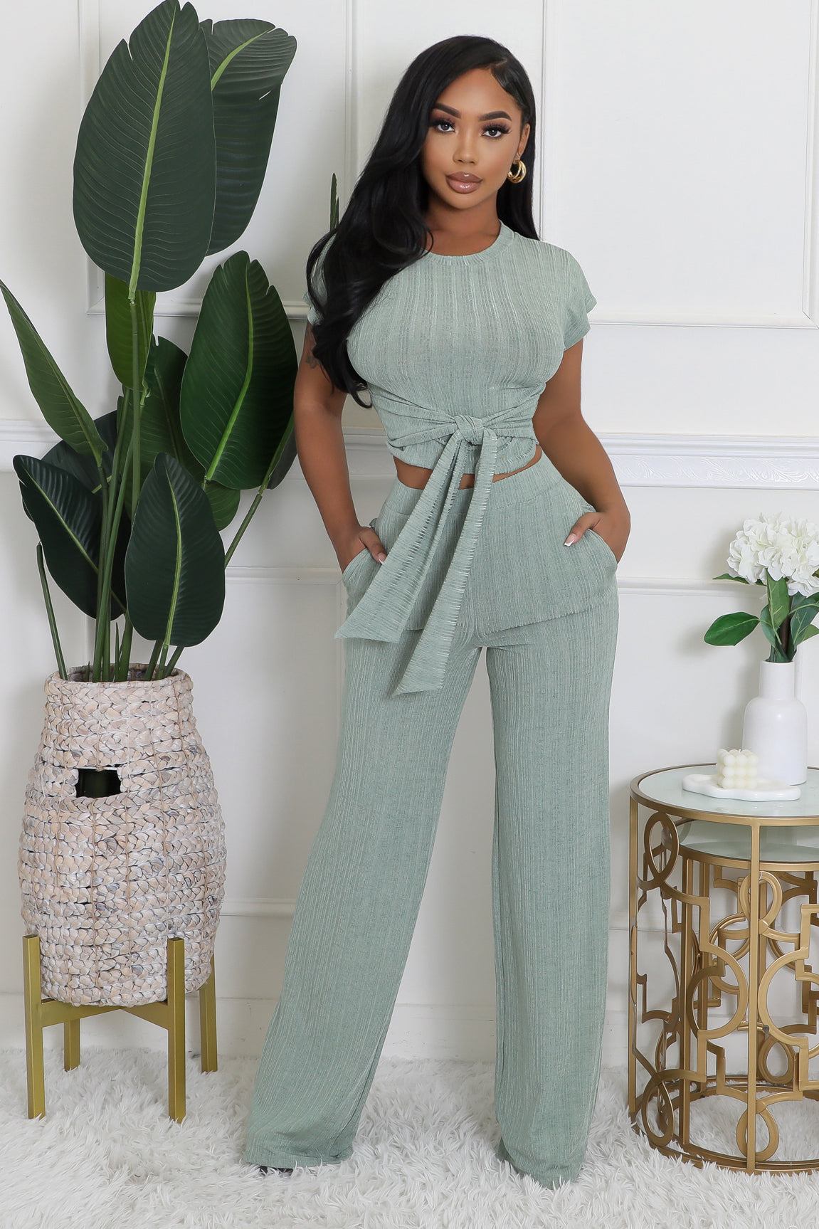 Lay Back Pant Set