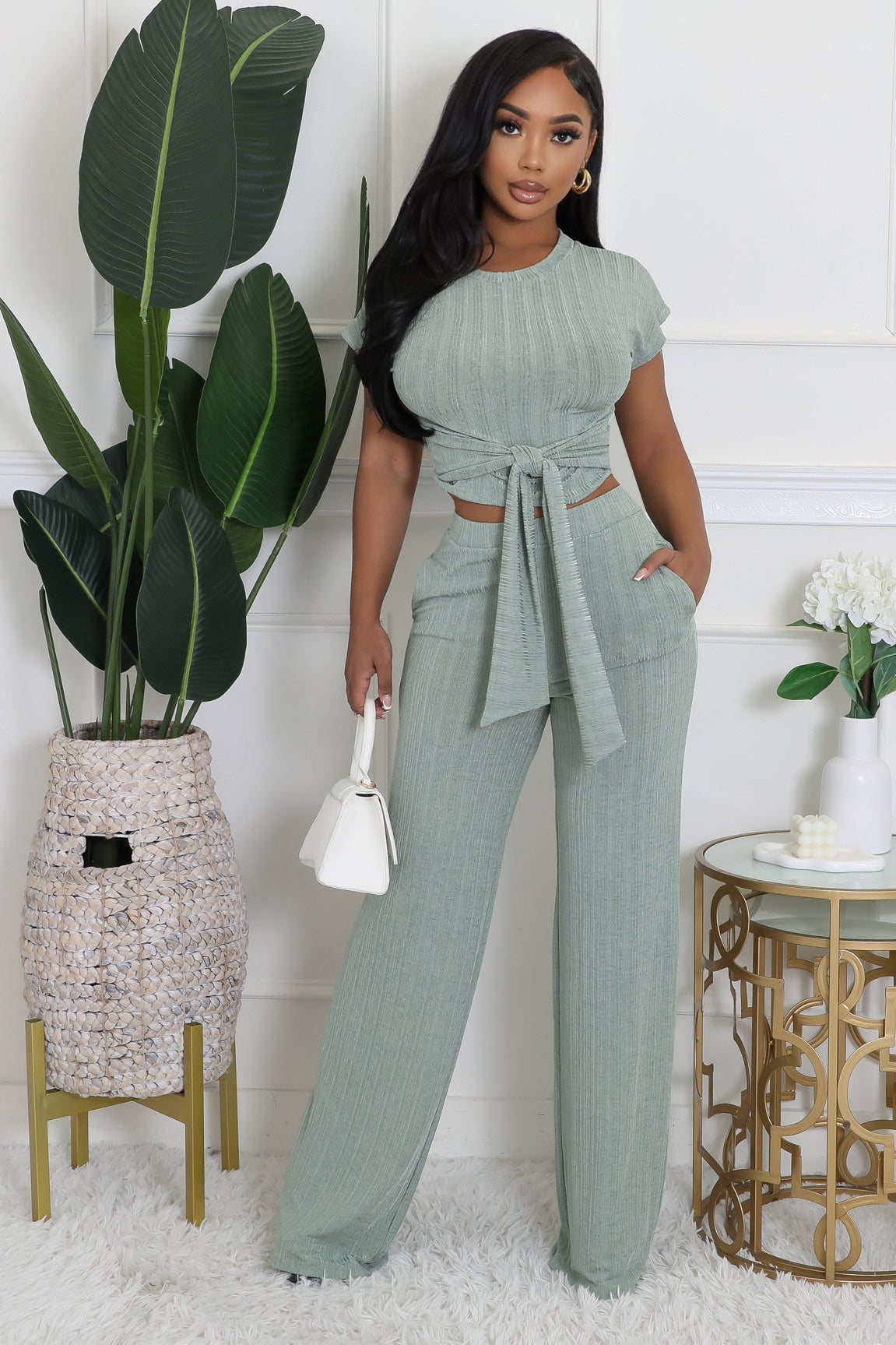 Lay Back Pant Set