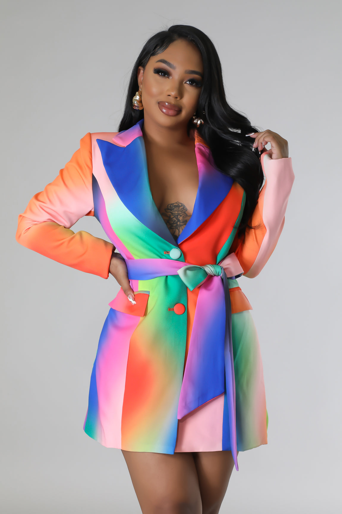 Oversized blazer dress outlet plus size