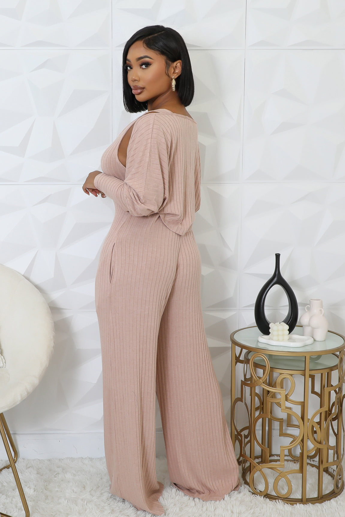 2pc New Story Jumpsuit Set