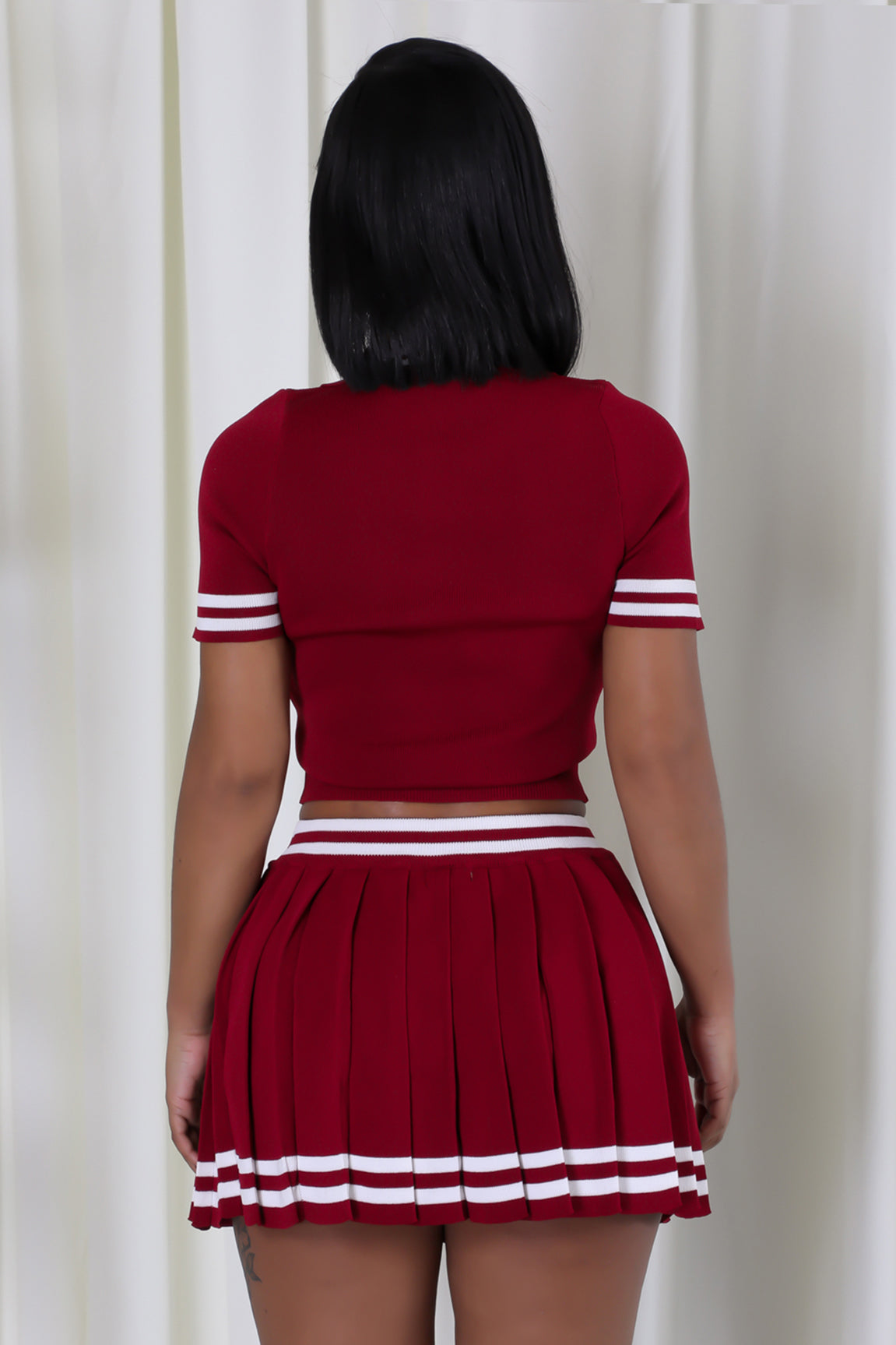 Varsity Charm Skirt Set