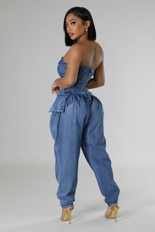 Denim Jumpsuit GitiOnline