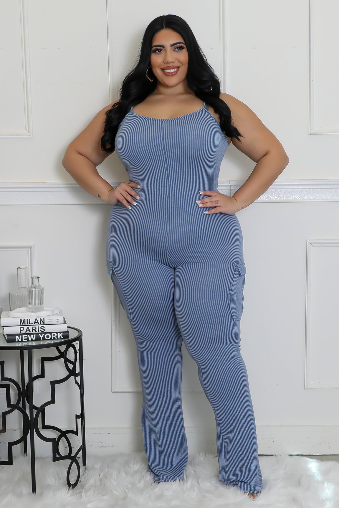 2pc No Show Jumpsuit Set