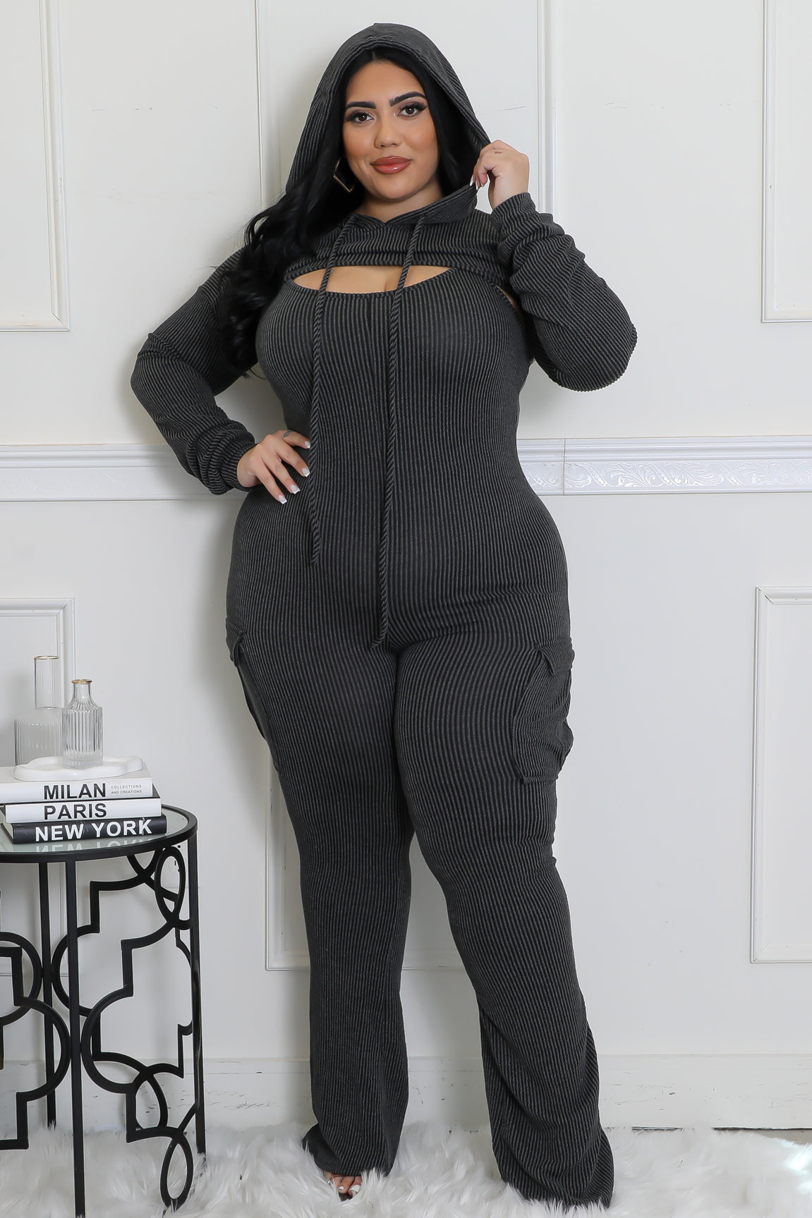 2pc No Show Jumpsuit Set