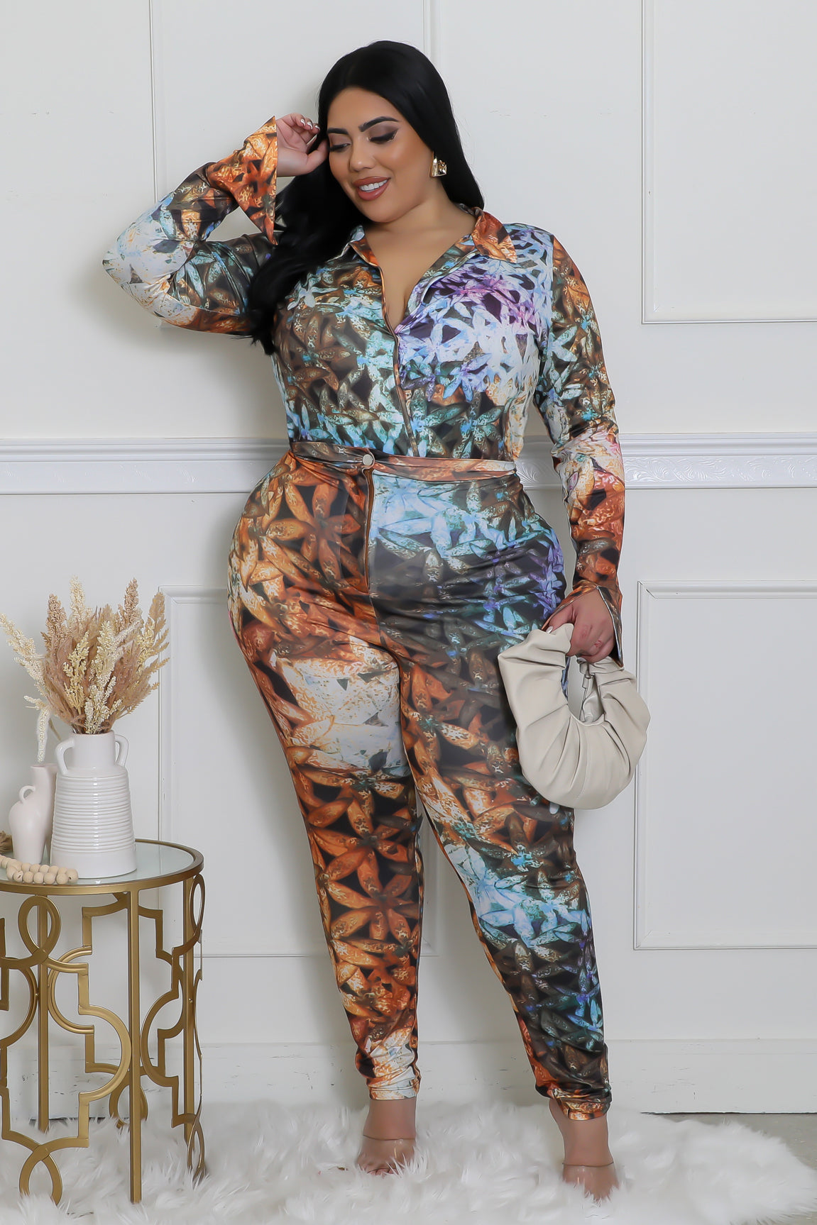 Buss It Gal Bodysuit Pant Set