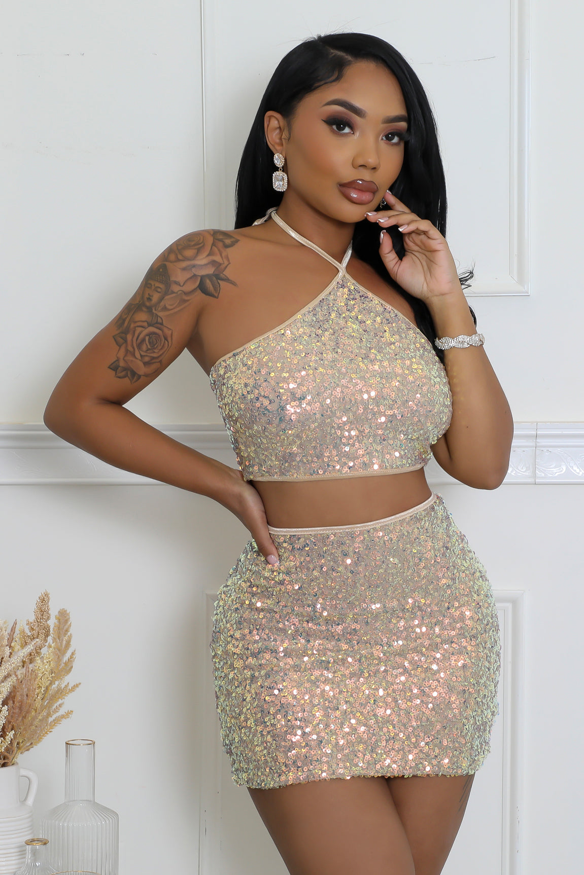 Divine Taste Skirt Set