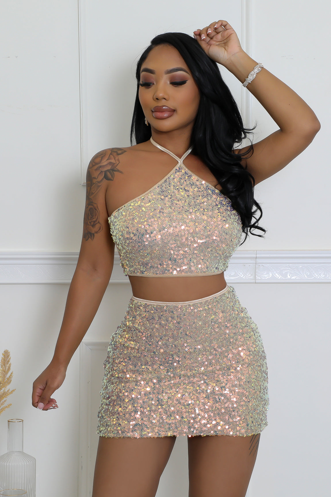 Divine Taste Skirt Set