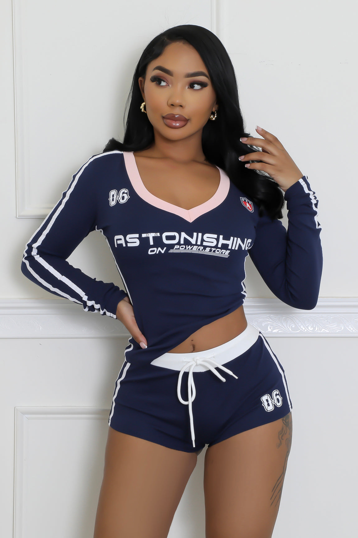 Fitted Beauty Short Set