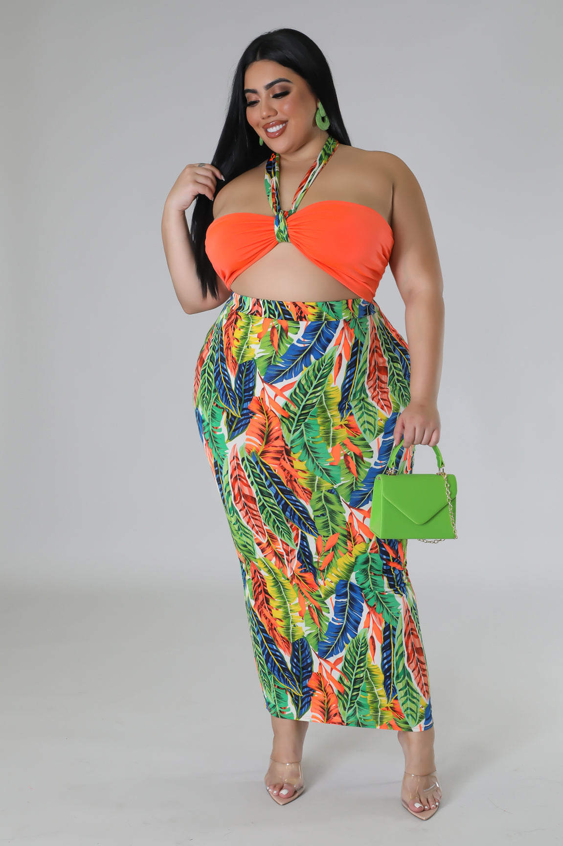 Craving Tropics Skirt Set