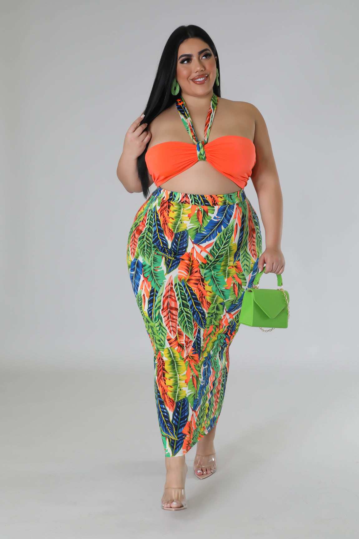 Craving Tropics Skirt Set