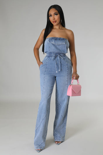 Denim Jumpsuit GitiOnline