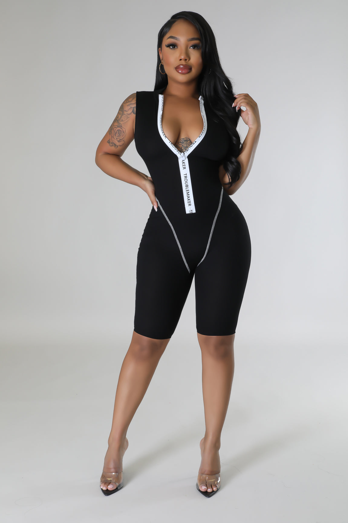 Trouble Maker Babe Romper