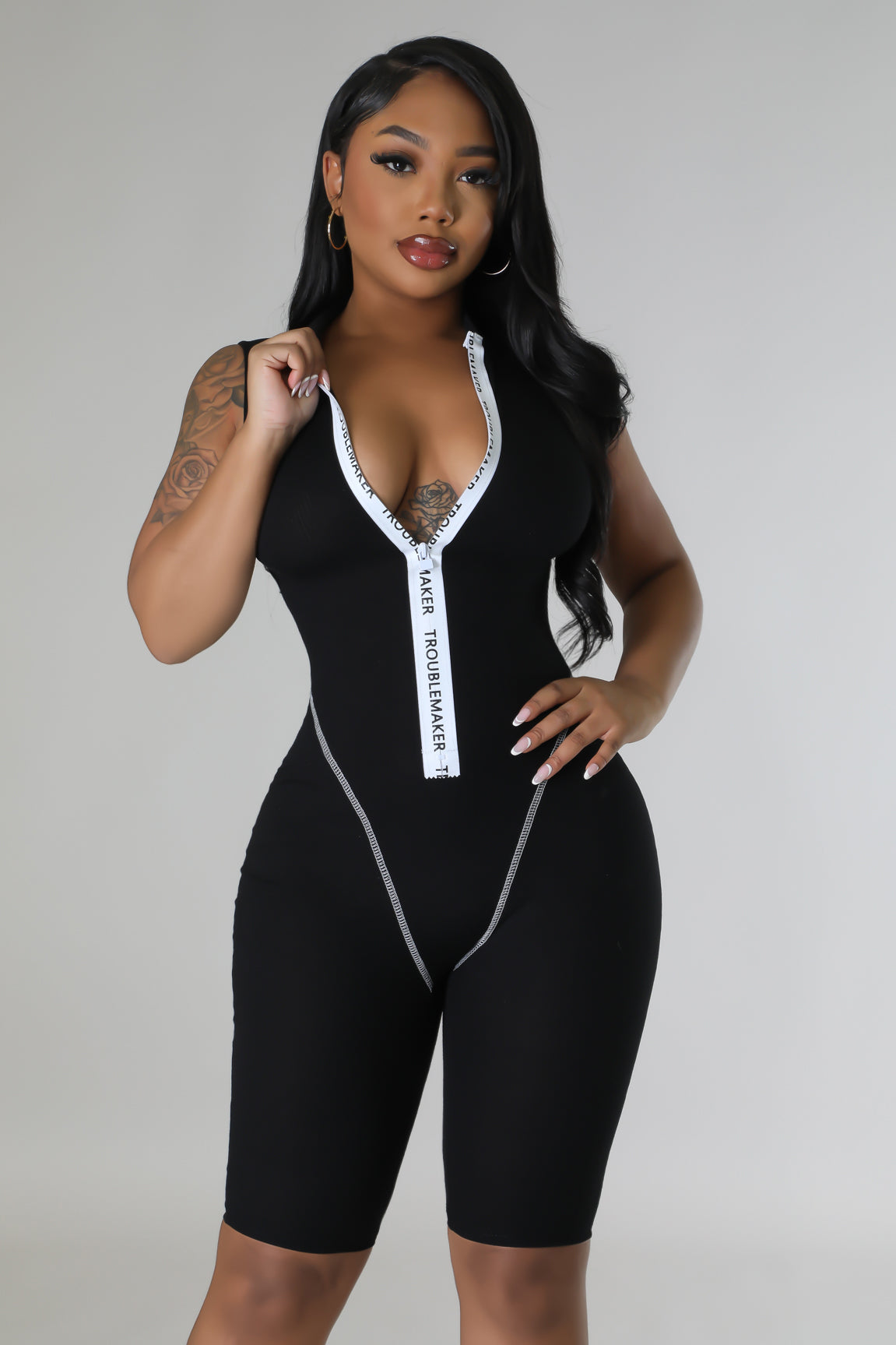 Trouble Maker Babe Romper