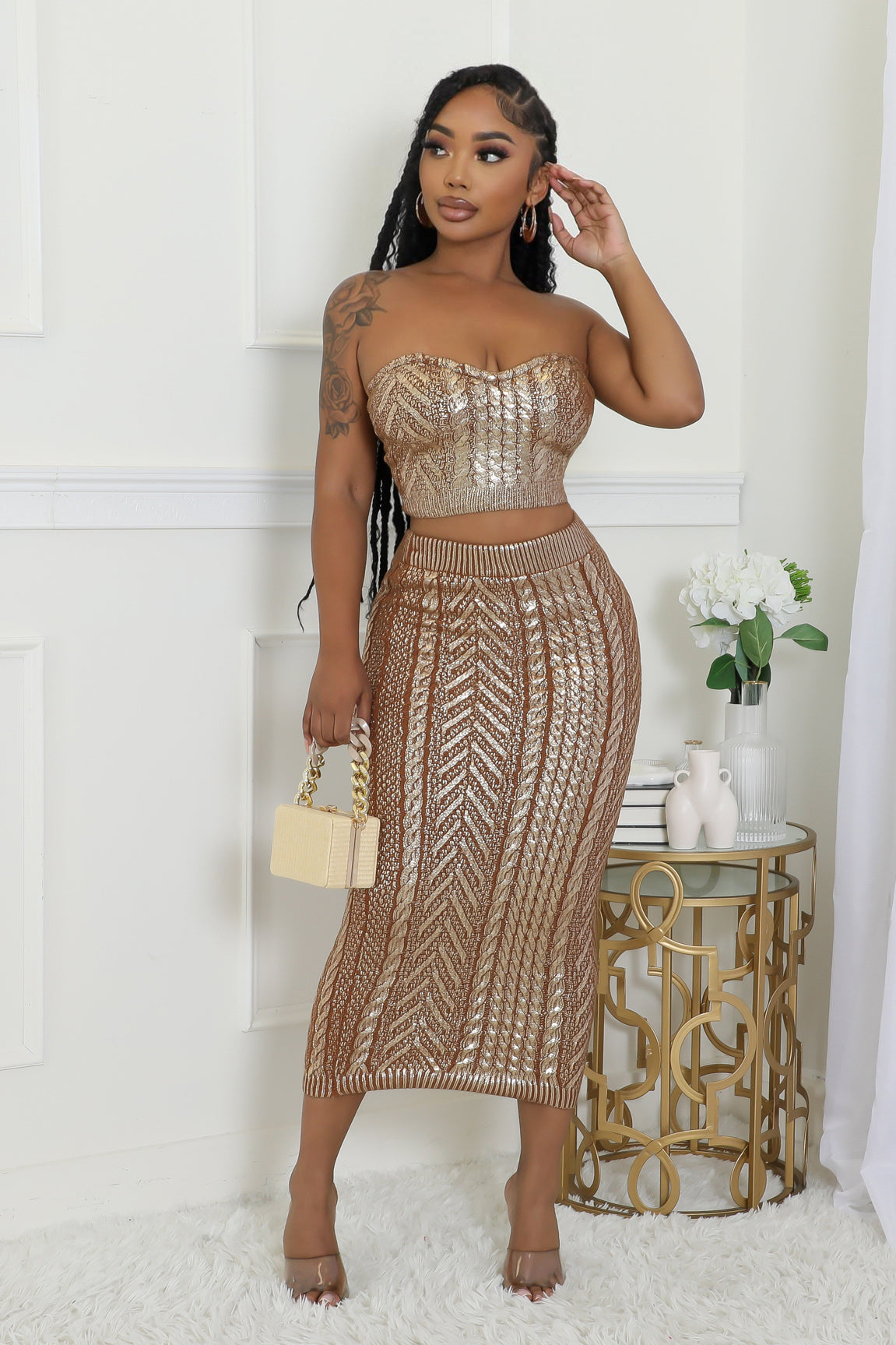 Fall Is Mine Skirt Set