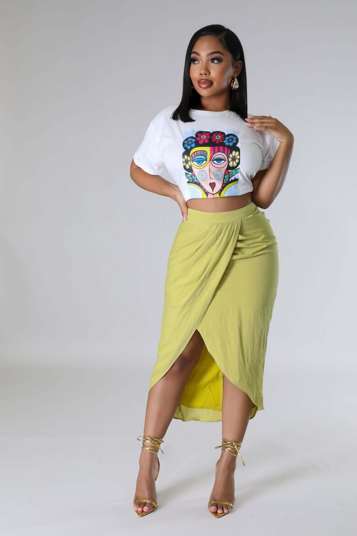 Long skirt and top queen sale