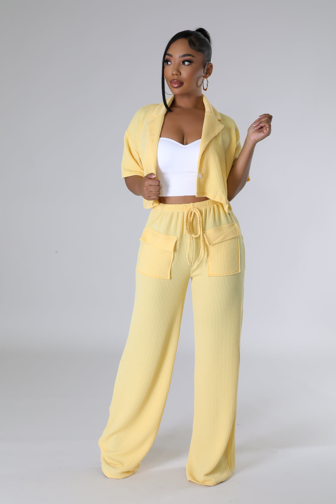 Out The Door Pant Set