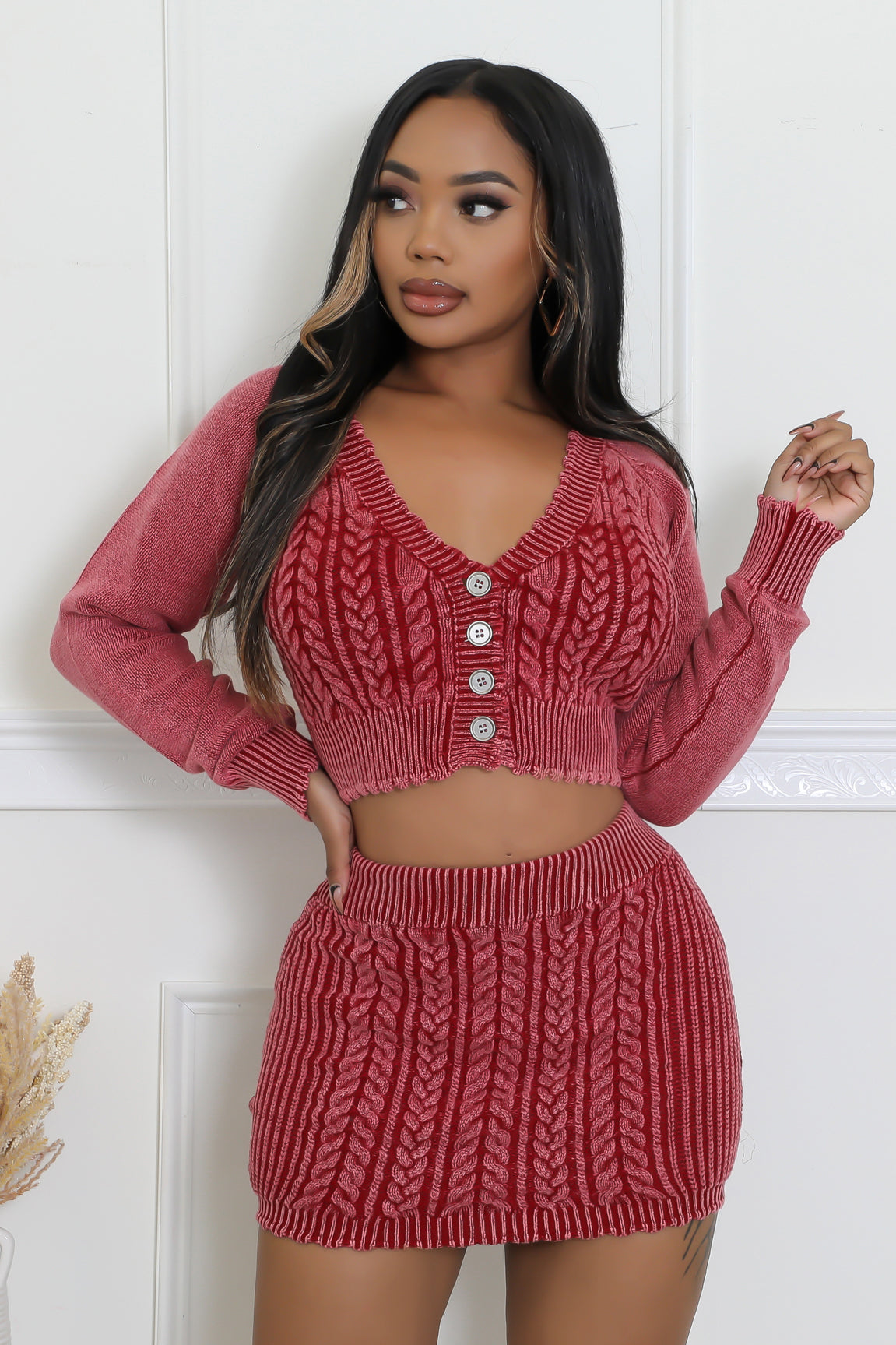 Warm Me Up Skirt Set