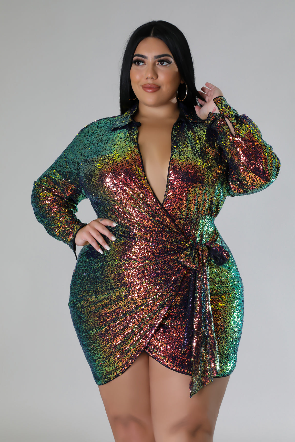 Plus size 2025 diamond dress