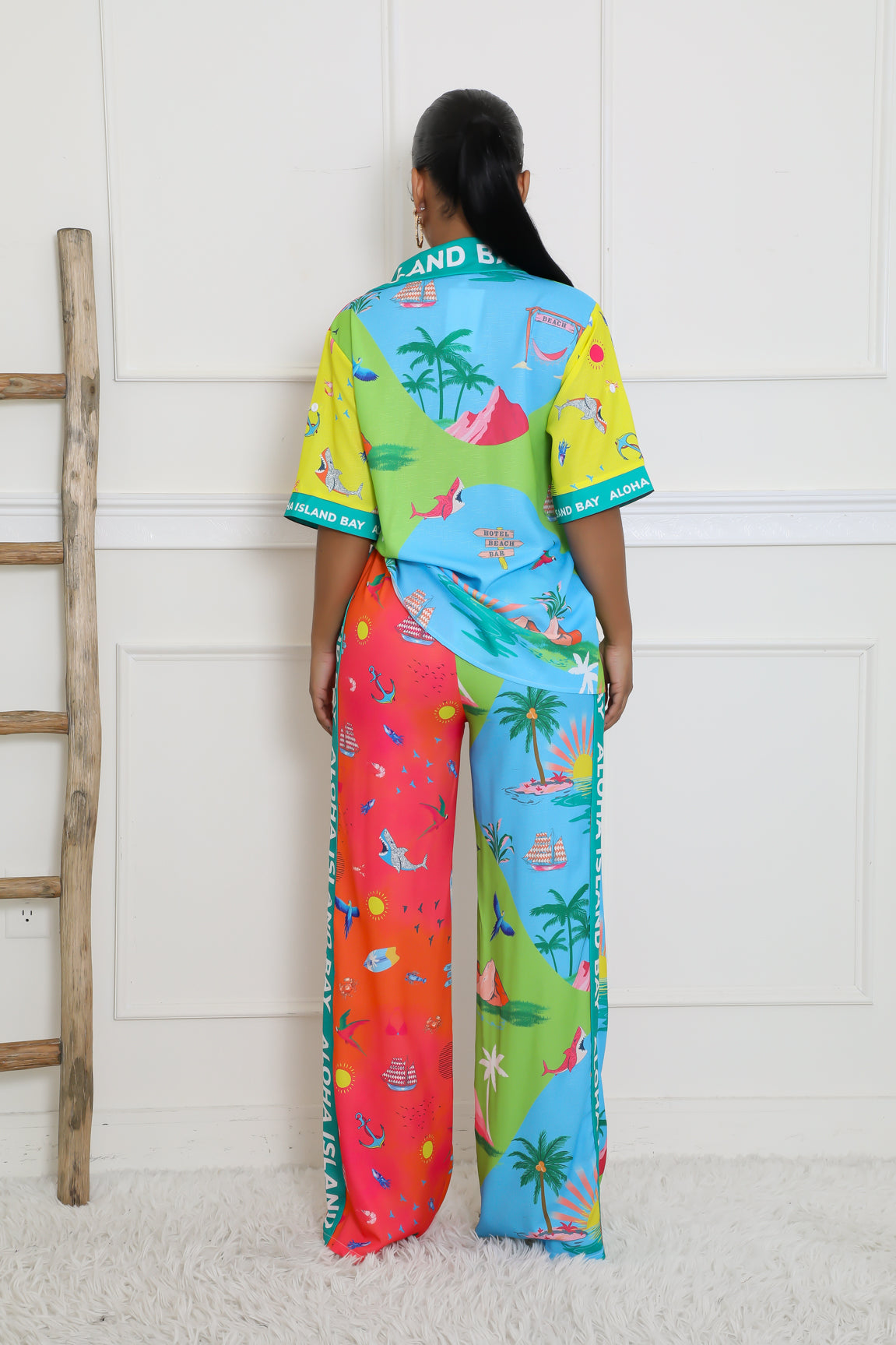 Aloha Island Pant Set