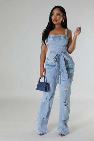 Denim Jumpsuit GitiOnline