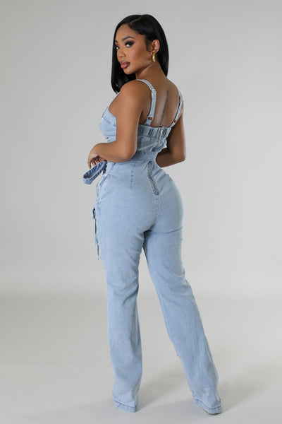 Denim Jumpsuit GitiOnline