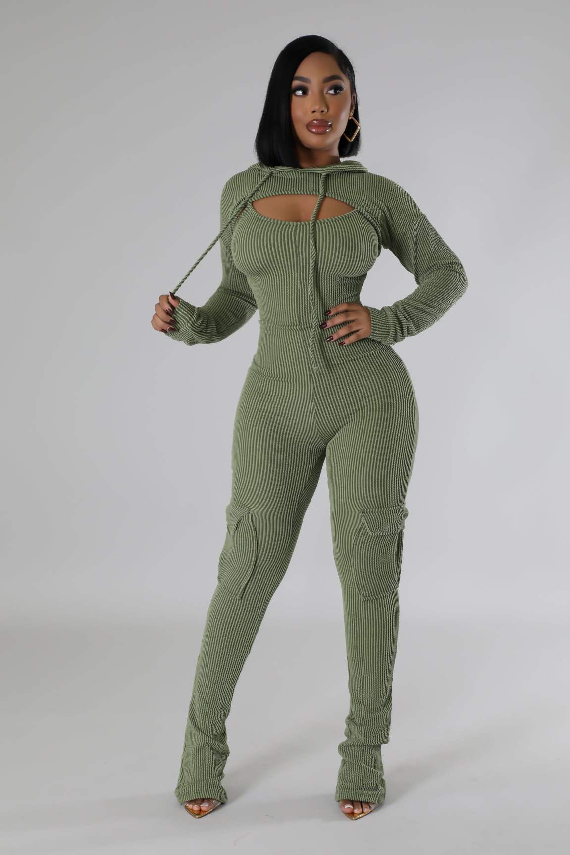 Make Me Hotter Jumpsuit Set