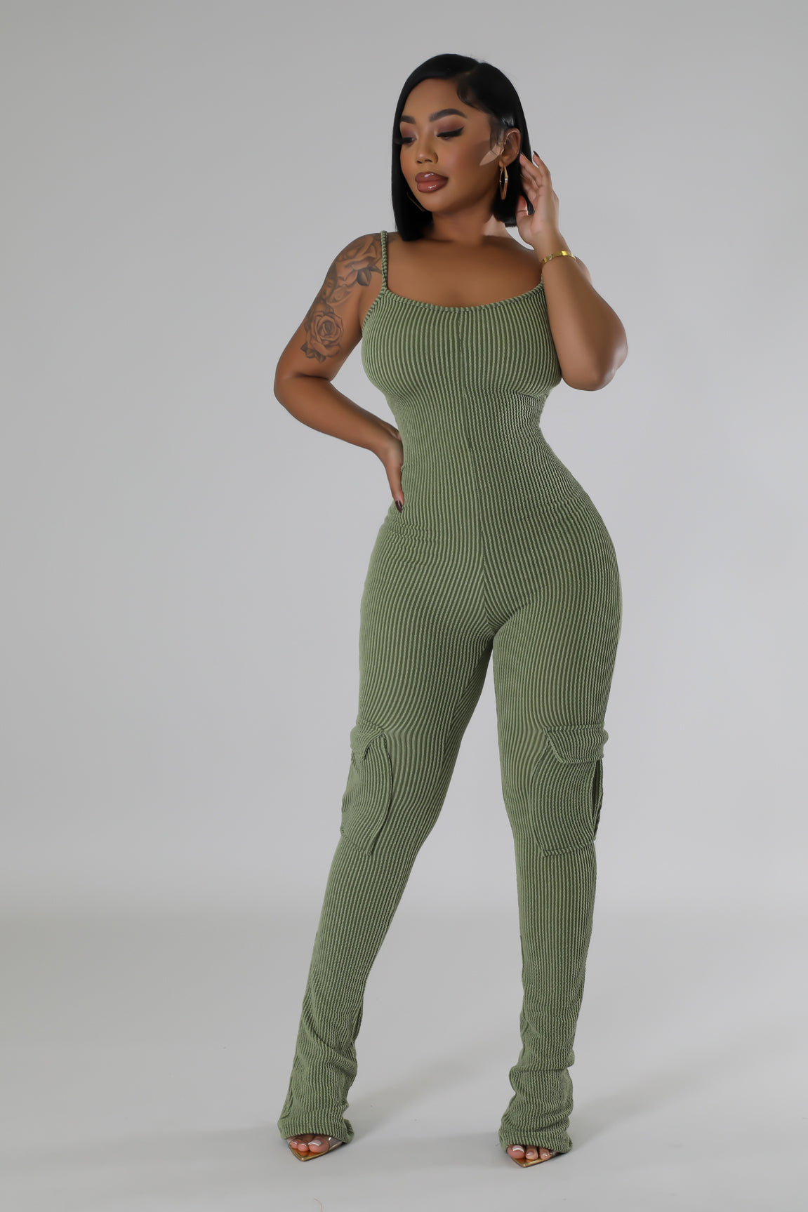 Make Me Hotter Jumpsuit Set