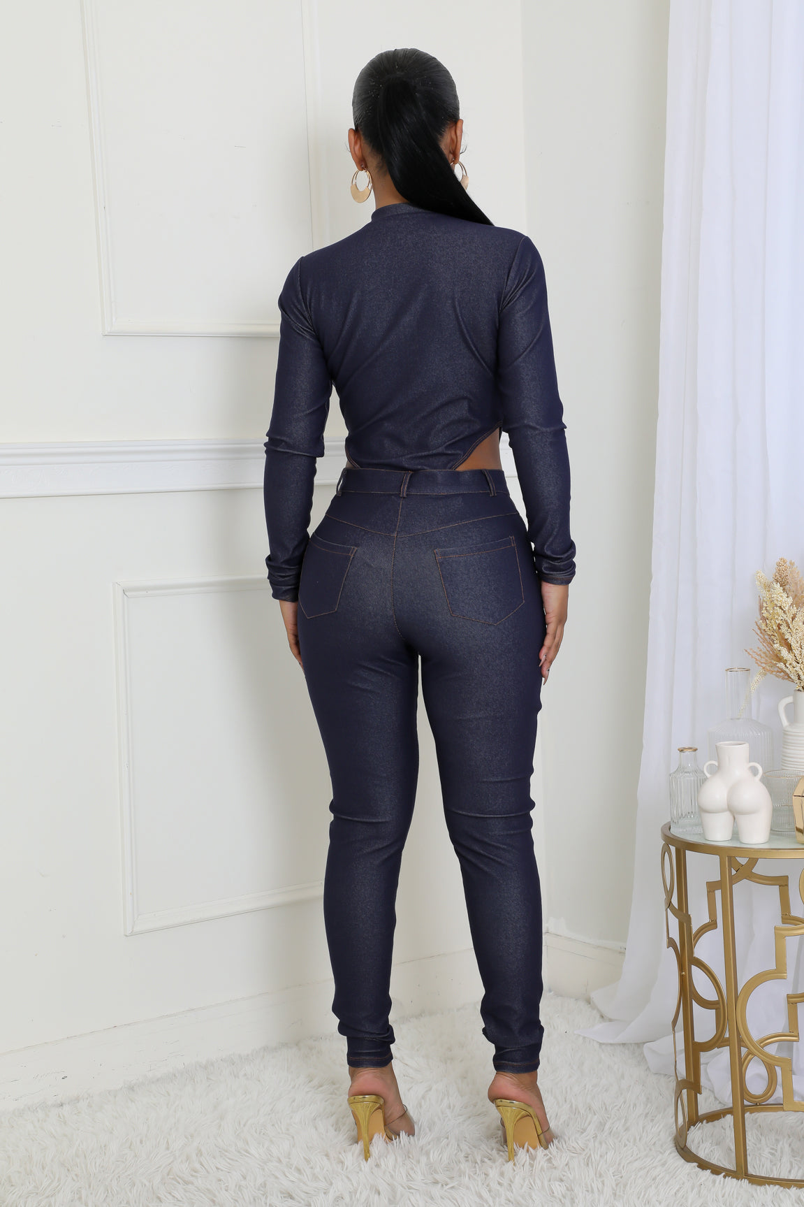 Did It Again Bodysuit Pant Set