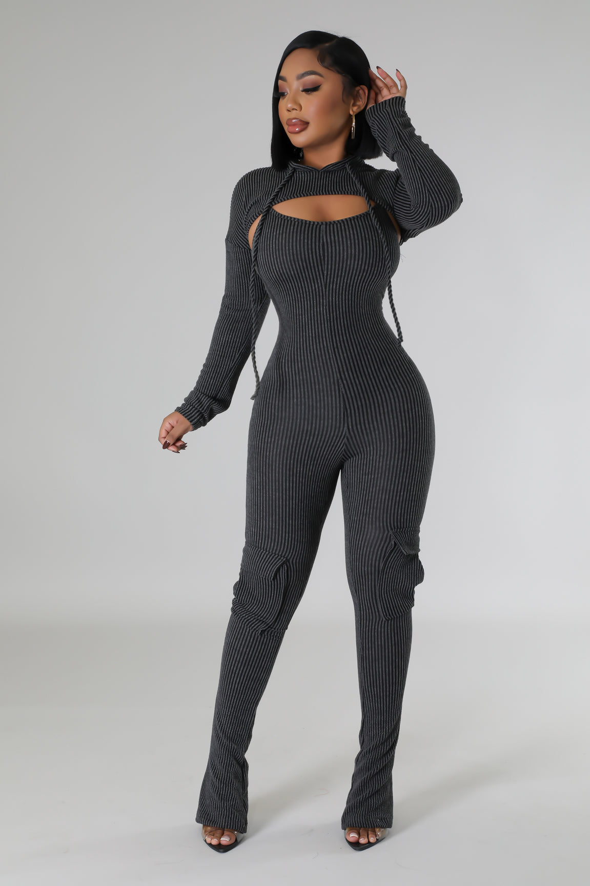 Make Me Hotter Jumpsuit Set