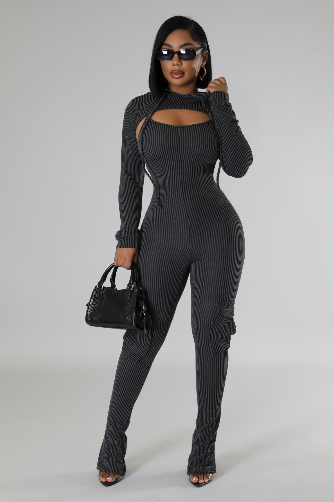 Make Me Hotter Jumpsuit Set