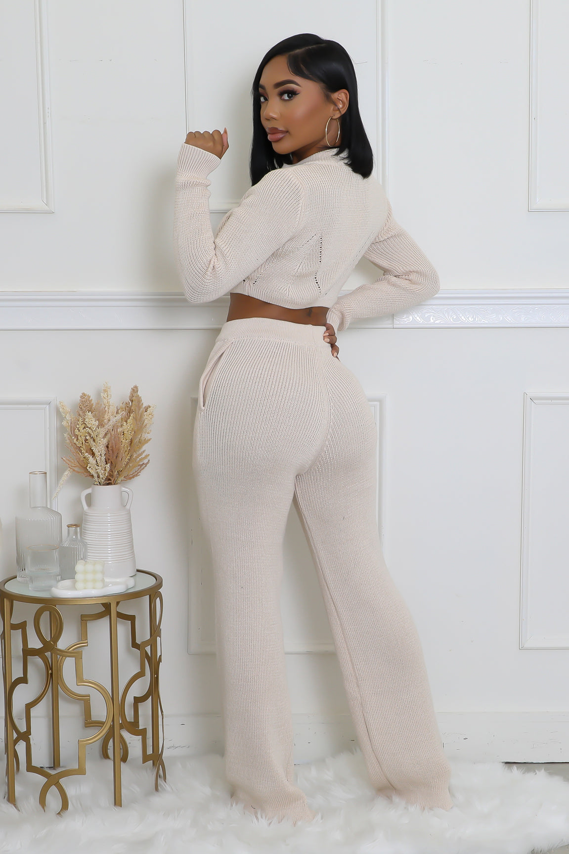 Cuffin' Season Pant Set