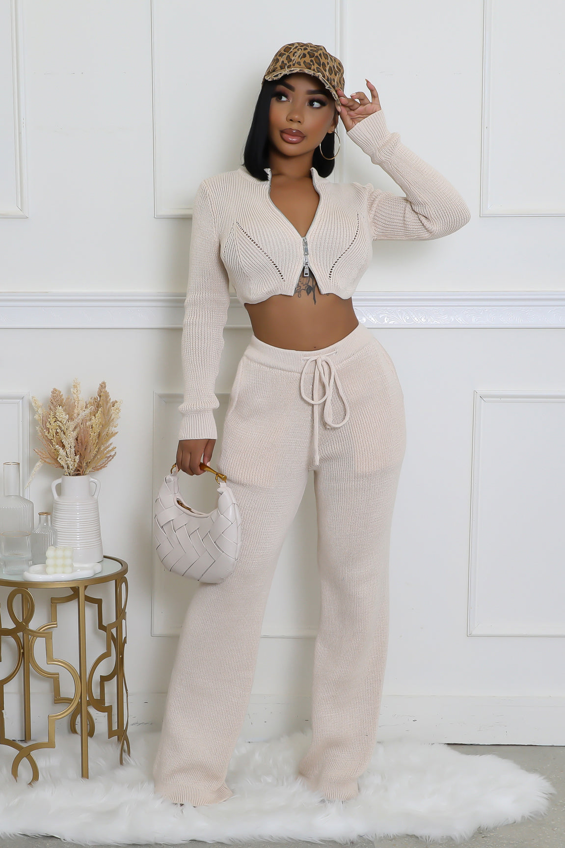 Cuffin' Season Pant Set