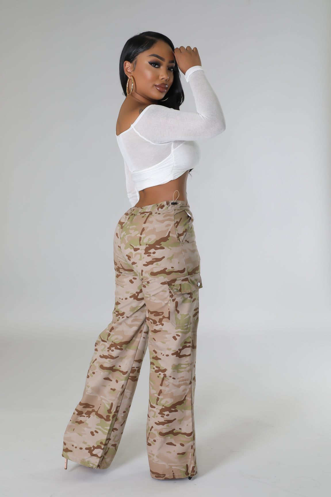 ARMY BDU PANTS Desert 3 Colors CAMOUFLAGE Cargo 6 Pockets Size 4XLarge  51